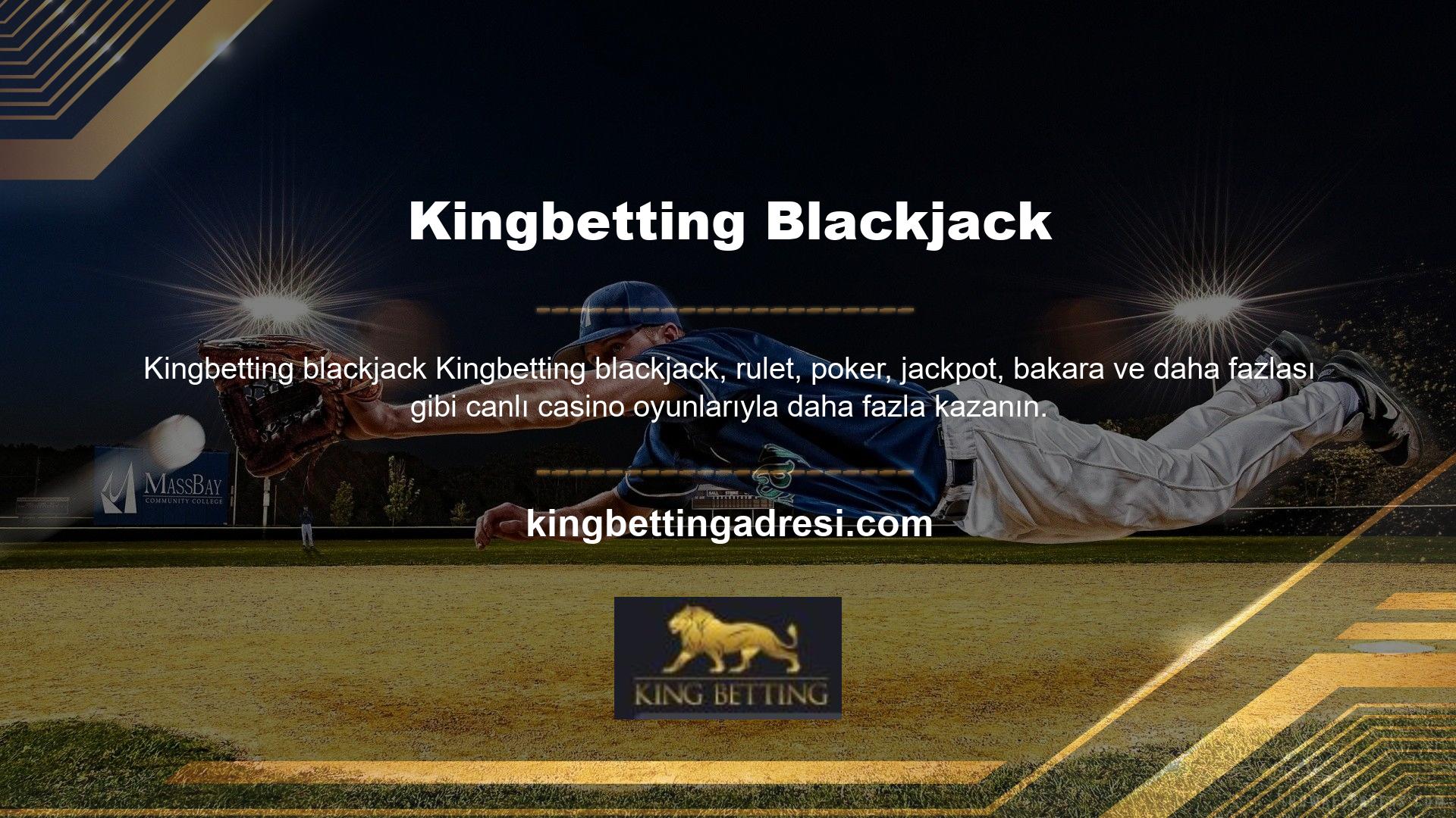 Slot Kingbetting blackjack oynayabilirsiniz