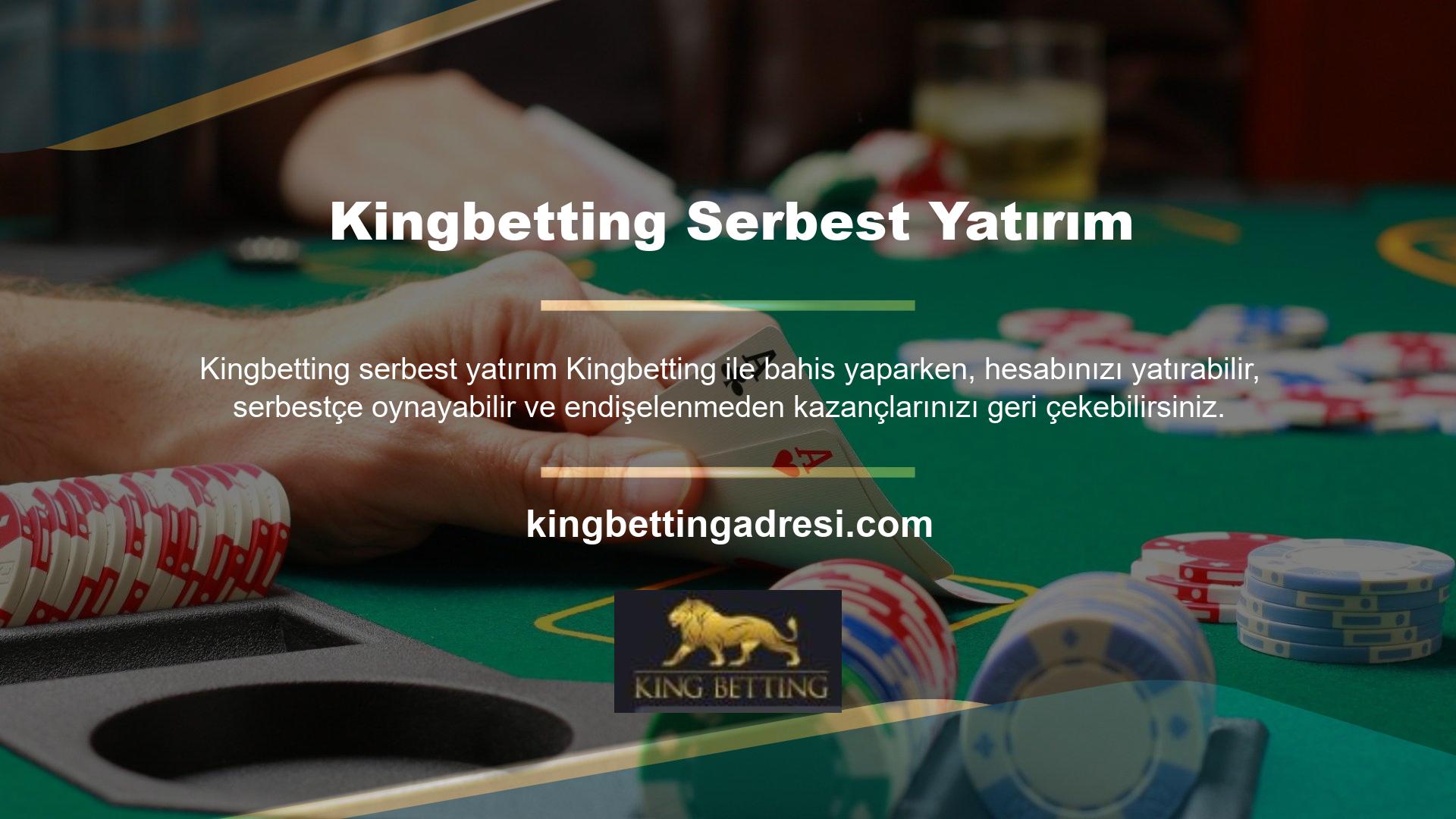 Bu, Kingbetting incelememizin önemli bir parçasıdır